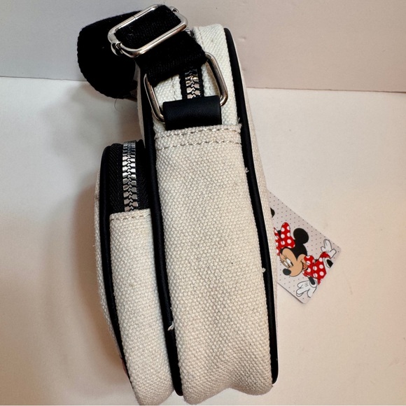 NWT Disney Minnie Mouse Primark Crossbody Bag Purse Canvas Phone Holder bag - Picture 9 of 15